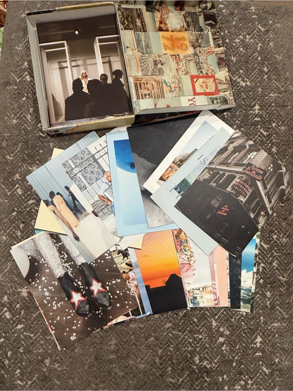 TEZZA Original Collage Kit 147/150 Art Prints 8.5x11 Wall Decor Original Box